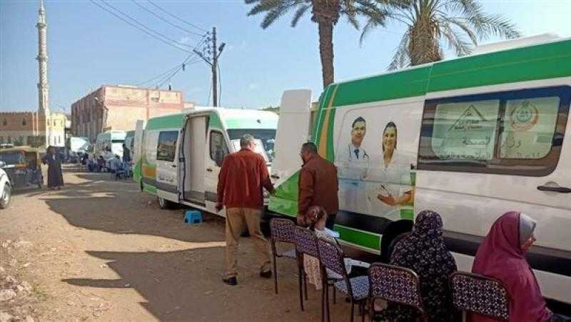 انطلاق 4 قوافل طبية في المحافظات ضمن حياة كريمة