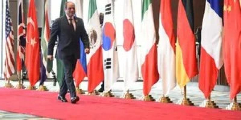 بمشاركة الرئيس السيسي.. اليوم انطلاق قمة العشرين رسميًا تحت شعار ”محاربة الجوع والفقر وانعدام المساواة”