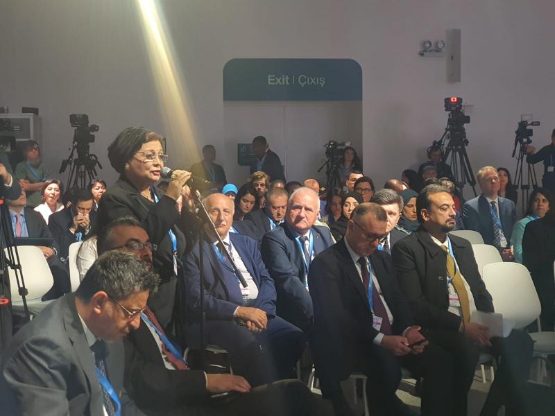 قمة المناخ «COP29».. وزارة الصحة تشارك في جلسة عمل الاستثمار في التنمية البشرية