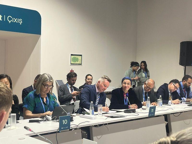 خلال ”COP29”.. وزيرة البيئة تقود المشاورات لوضع الهدف الجديد لتمويل المناخ