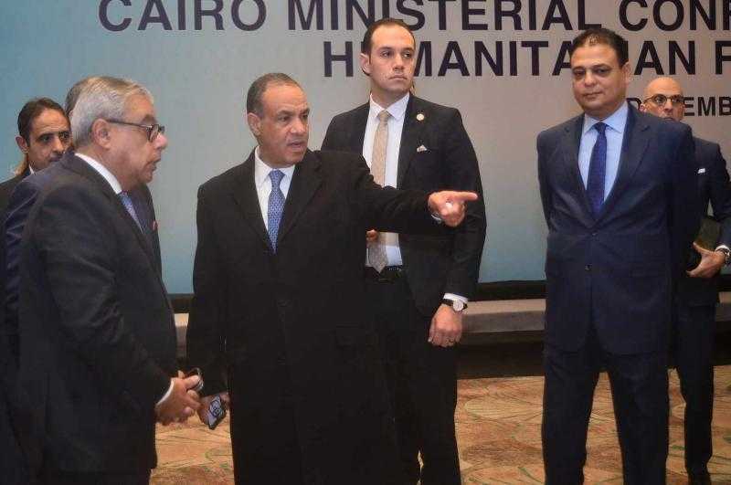 وزير الخارجية يتفقد مقر انعقاد مؤتمر القاهرة الوزاري لتعزيز الاستجابة الإنسانية في غزة
