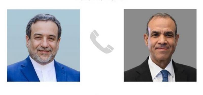 وزير الخارجية ينقل لنظيره الإيراني قلق مصر من استمرار التصعيد في المنطقة