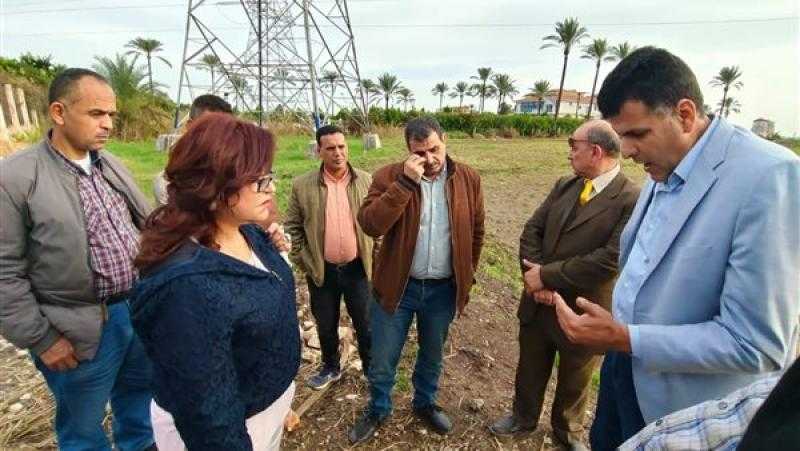 معدات تحسين الأراضي تشارك في إزالة التعديات وتطهير المساقى والمراوي وخدمة المزارعين