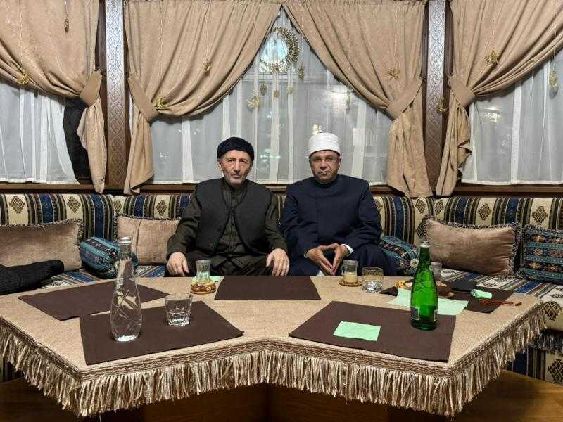 مفتي داغستان يستقبل الأمين العام للمجلس الأعلى للشئون الإسلامية لبحث سبل التعاون الديني | صور