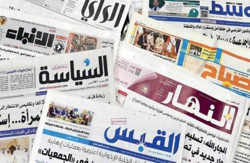 صحف الكويت تبرز رسالة الرئيس السيسي للأمير الخاصة بتعزيز التعاون والعلاقات الأخوية