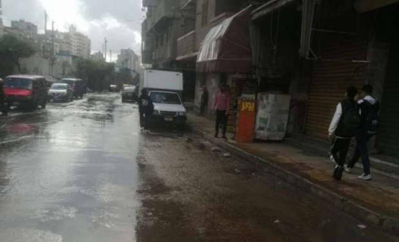 الإسكندرية: تراجع في سقوط الأمطار تزامنا مع بواقي نوة المكنسة
