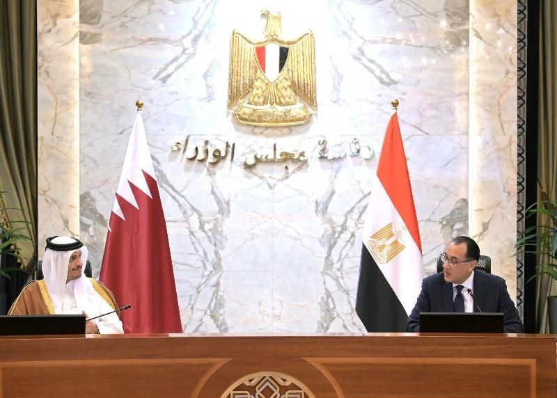 رئيس الوزراء: القاهرة والدوحة لديهما رغبة حقيقية في تعزيز التبادل التجاري