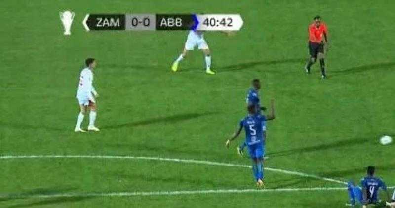 الزمالك يتقدم على بلاك بولز 1-0 فى الشوط الأول بكأس الكونفدرالية