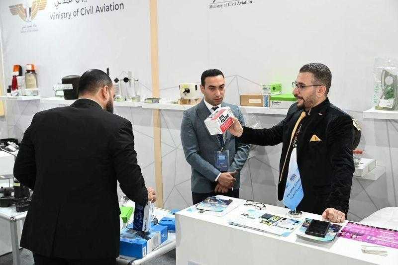الأكاديمية المصرية لعلوم الطيران تشارك في النسخة الثالثة من المعرض الدولي السنوي للصناعات