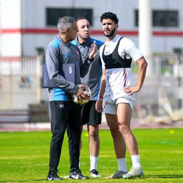 جوميز يُعيد الأمل لـ حسام أشرف في قيادة هجوم الزمالك