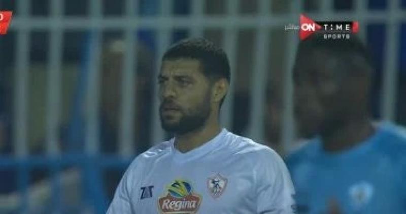 الزمالك ينهى الشوط الأول متقدمًا على غزل المحلة بثنائية ناصر منسى