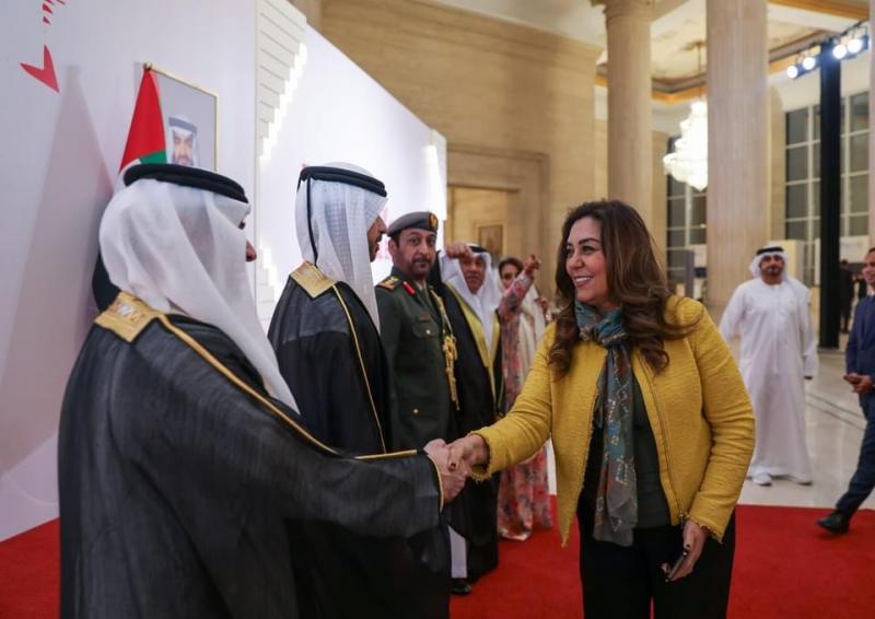 وزيرة التنمية المحلية تشارك في حفل استقبال سفارة الإمارات بمناسبة عيد الاتحاد 53