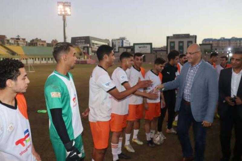 محافظ القليوبية يدعم منتخب مراكز الشباب قبل النهائي