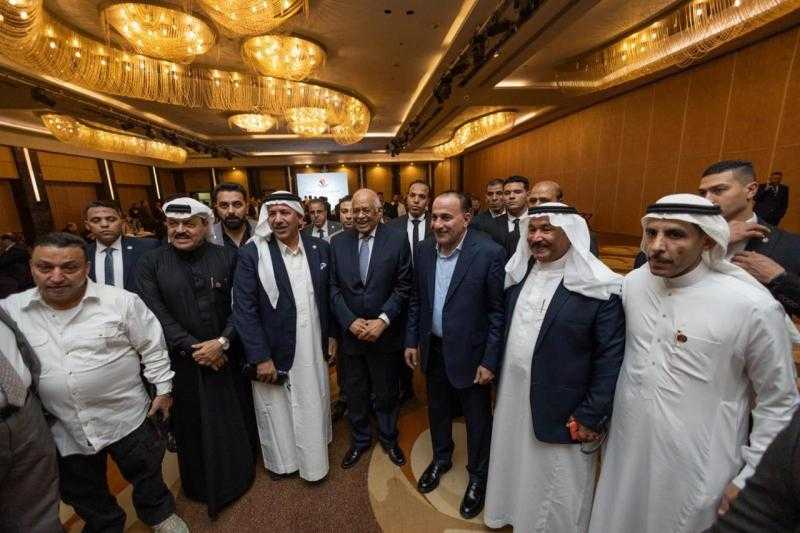 خالد العيادي ضمن حضور اتحاد القبائل والعائلات المصرية.. صور