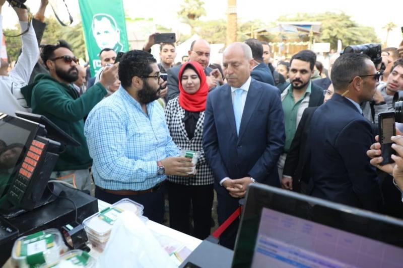 محافظ القاهرة يفتتح مهرجان الجبن المصرى بحديقة الحرية بالزمالك