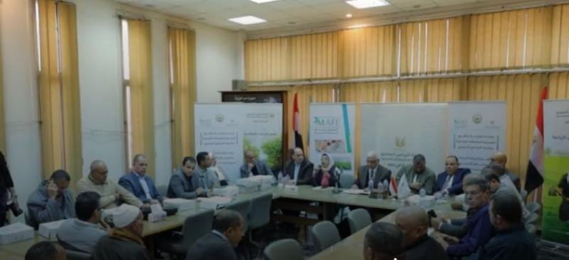 البنك الزراعي المصري وشركة مافي يلتقيان مزارعي النوبارية ووادي النطرون لتشجيعهم على التوسع في الزراعة التعاقدية لمحاصيل التصدير
