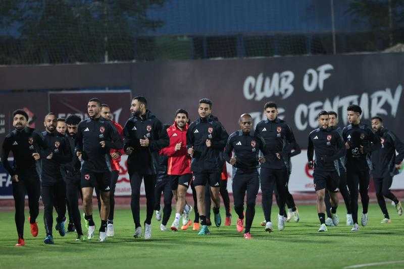 الأهلي يختتم تدريباته اليوم لمواجهة أورلاندو بدوري الأبطال
