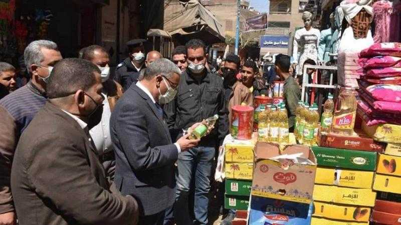 تحرير 390 محضر مخالفات تموينية متنوعة في الغربية