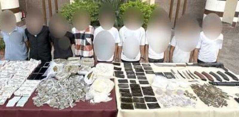 ضبط مخدرات بقيمة 11 مليون جنيه في 5 محافظات.. تفاصيل