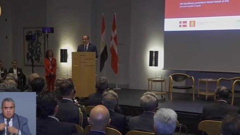 الرئيس السيسي: سنوقع غدا على ترفيع مستوى العلاقات بين مصر والدنمارك