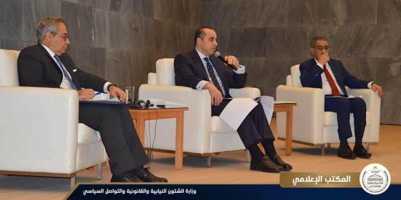 وزير الشئون النيابية والمنسق العام للحوار الوطني المصري يستعرضان جهود تعزيز المشاركة السياسية وحقوق الإنسان في مصر