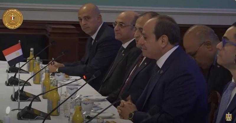 بدء مباحثات الرئيس السيسي ورئيسة وزراء الدنمارك بكوبنهاجن