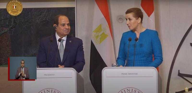 رئيسة وزراء الدنمارك: مصر شريك أساسي لبلادنا وللاتحاد الأوروبي