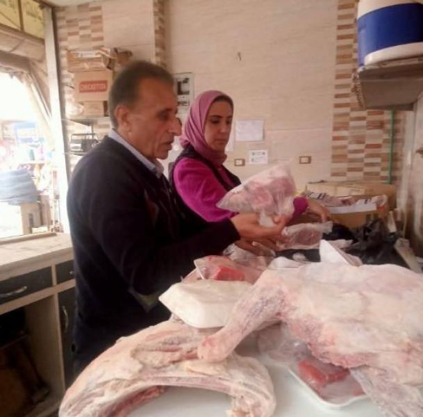 بيطري الدقهلية يشن حملة تفتيش على الجزارين وثلاجات حفظ اللحوم.. صور