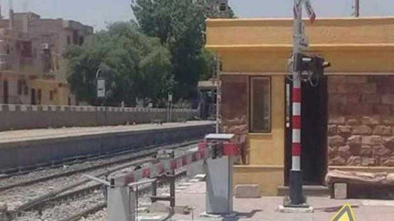 غلق مزلقان علي باشا حلمي في مركز مطاي لمدة 3 أيام للصيانة