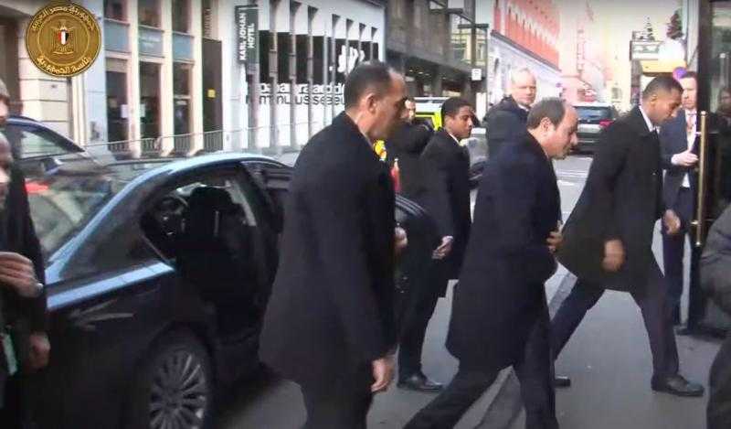 الرئيس السيسي يصل مقر إقامته بمدينة ”أوسلو” عاصمة النرويج.. بث مباشر