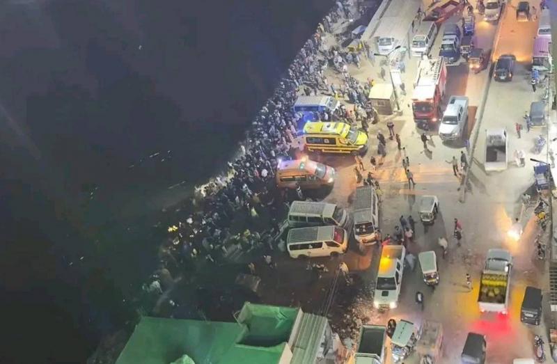 محافظ أسيوط يقرر صرف تعويضات عاجلة لضحايا حادث سقوط ميكروباص بترعة بحر يوسف