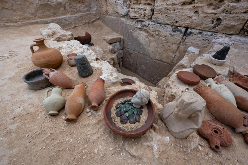 اكتشافات أثرية جديدة في معبد ”تابوزيريس ماجنا” توضح أسرار العصر البطلمي