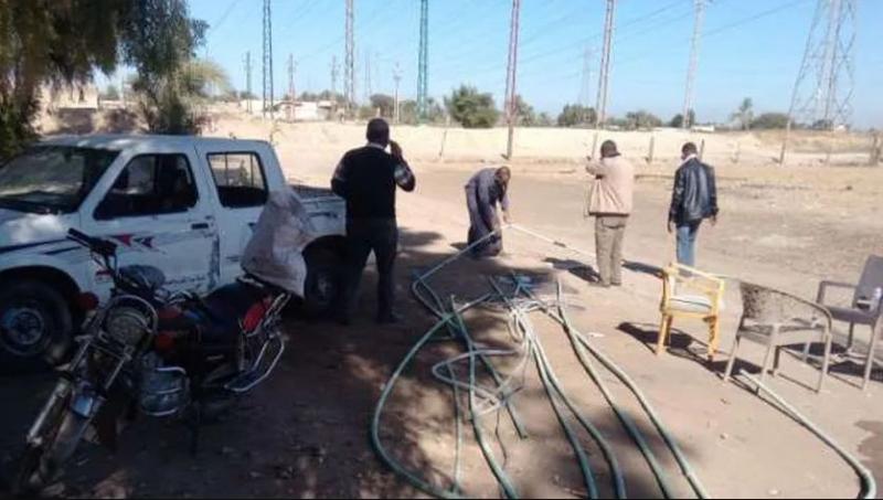 مياه قنا: ضبط 80 وصلة مخالفة في قرى نقادة