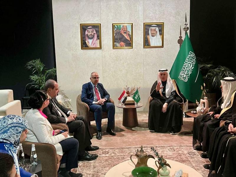 وزير الري يبحث مع نظيره السعودي التعاون في مجال «الاستمطار» والزراعة بالمياه المالحة