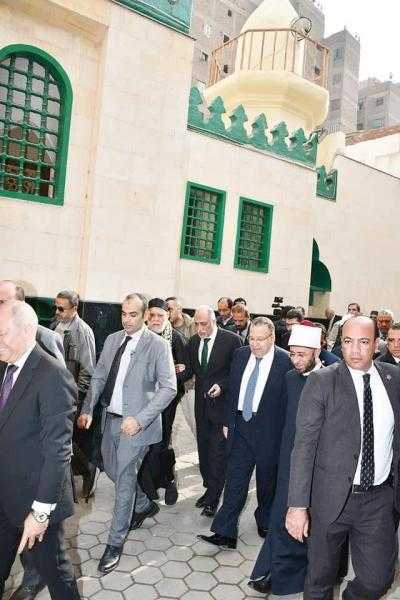 وزير الأوقاف: افتتاح مسجد سيدي علي الخواص هدية عظيمة للشعب المصري.. صور