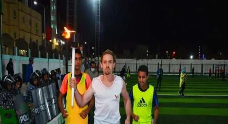 انطلاق شعلة الأولمبياد الرياضي للمحافظات الحدودية من حلايب.. تصل الغردقة غدا