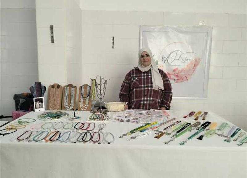 ختام معرض «صنع في حب» لعرض وتسويق منتجات المرأة بجامعة العريش
