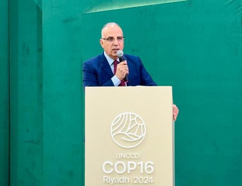 على هامش COP16.. وزير الري يلتقي مديري بحوث التنمية وإدارة المياه في برنامج الأمم المتحدة الإنمائي