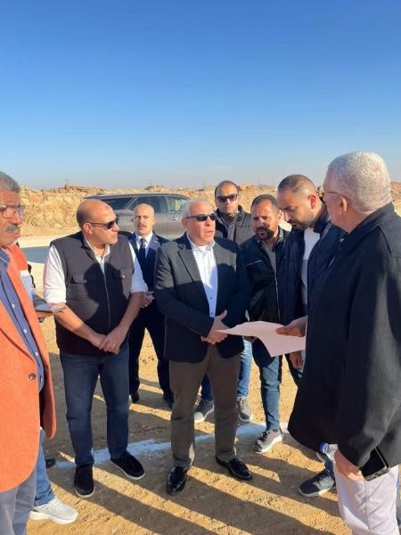 رئيس هيئة تنمية الصعيد في زيارة لمحافظة أسوان لتفقد المشروعات التنموية التي تنفذها الهيئة بالمحافظة