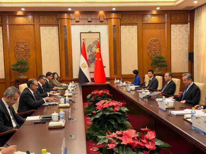 وزير الخارجية يترأس الجانب المصري في الجولة الرابعة للحوار الإستراتيجي بين مصر والصين| صور