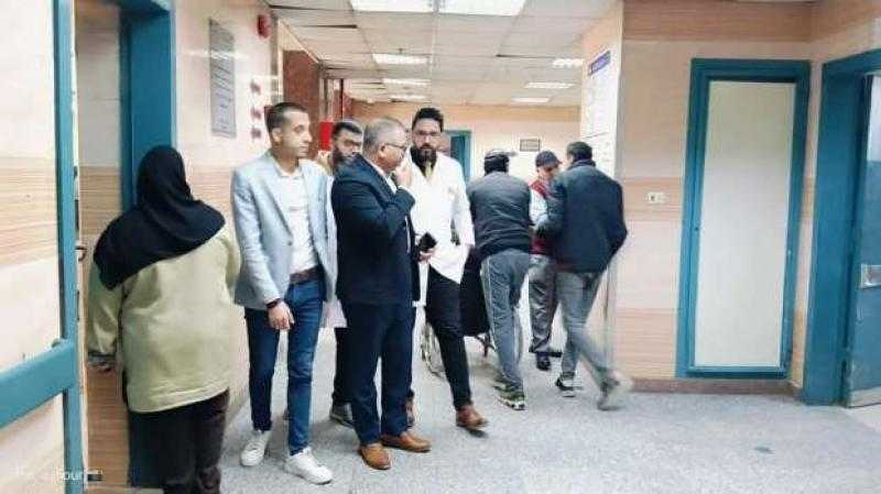 مدير تأمين القليوبية يرصد احتياجات مستشفى النيل ويستمع لشكاوى المرضى