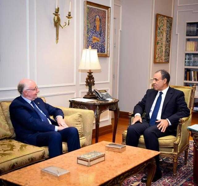 وزير الخارجية والهجرة شئون المصريين بالخارج يلتقي بأمين عام المنظمة الدولية للطيران المدني ”الإيكاو”