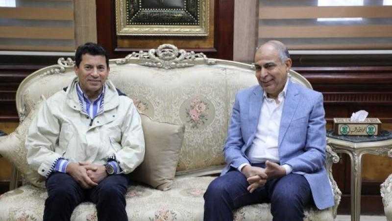 محافظاتمحافظ المنيا يستقبل وزير الشباب والرياضة لافتتاح مشروعات رياضية جديدة