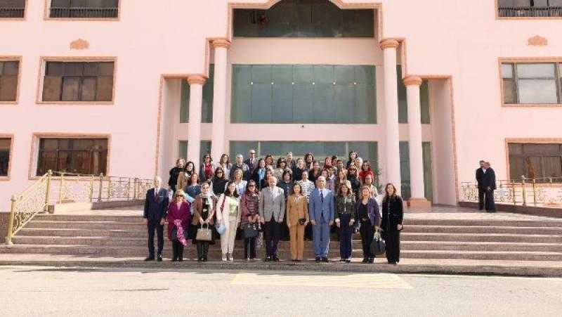 الإنتاج الحربي تستقبل رابطة زوجات الدبلوماسيين المصريين ورؤساء البعثات المعتمدة