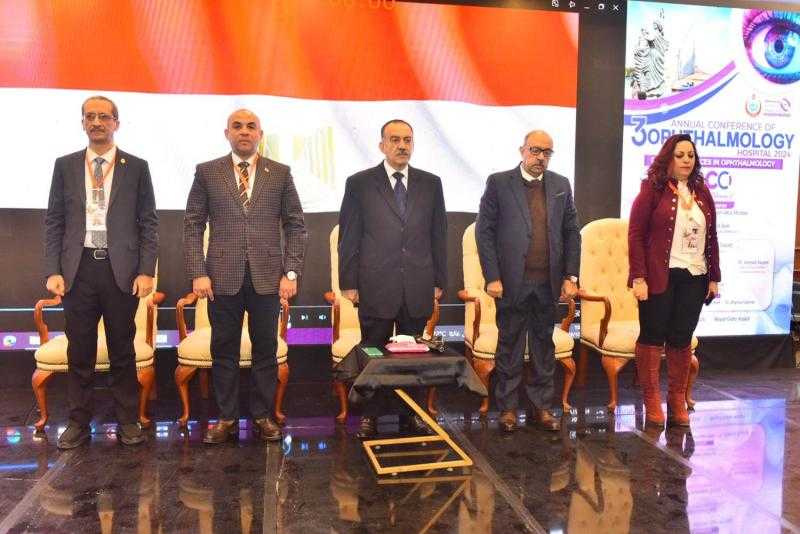 محافظ أسيوط يفتتح المؤتمر السنوي الثالث لمستشفى الرمد