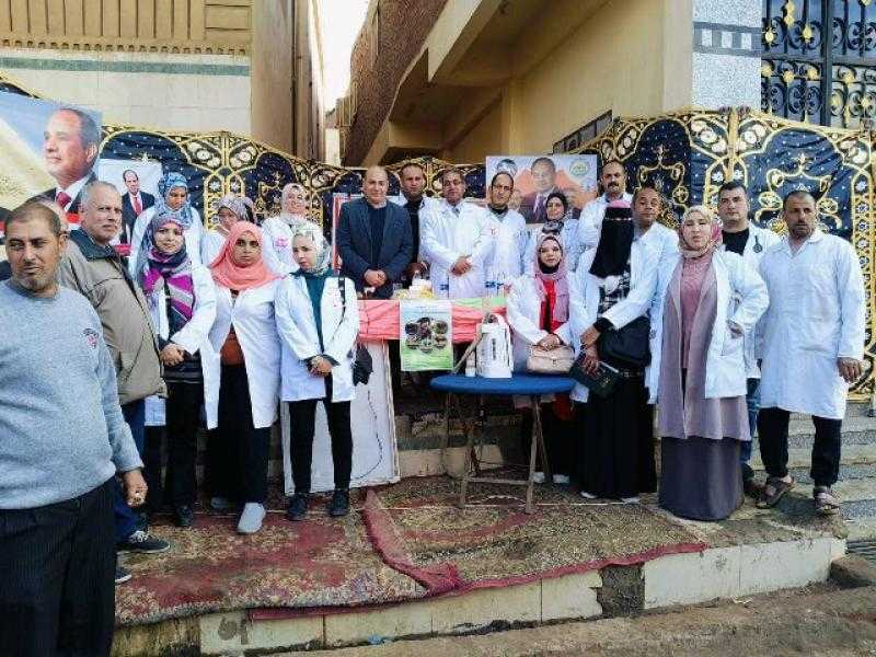 ”بيطري الشرقية” يُنظم قافلة طبية علاجية بيطرية مجانية بقرية تليجة في كفر صقر