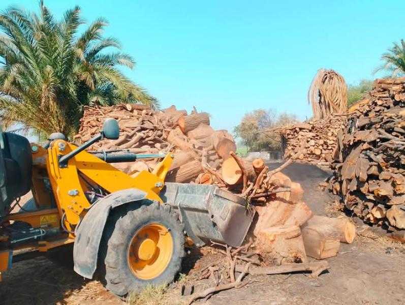 محافظ أسيوط يوجه بإزالة جميع مكامير الفحم المخالفة للاشتراطات البيئية