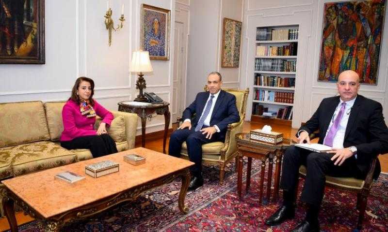 وزير الخارجية يستقبل المرشحة المصرية لمنصب نائب رئيس مفوضية الاتحاد الإفريقي