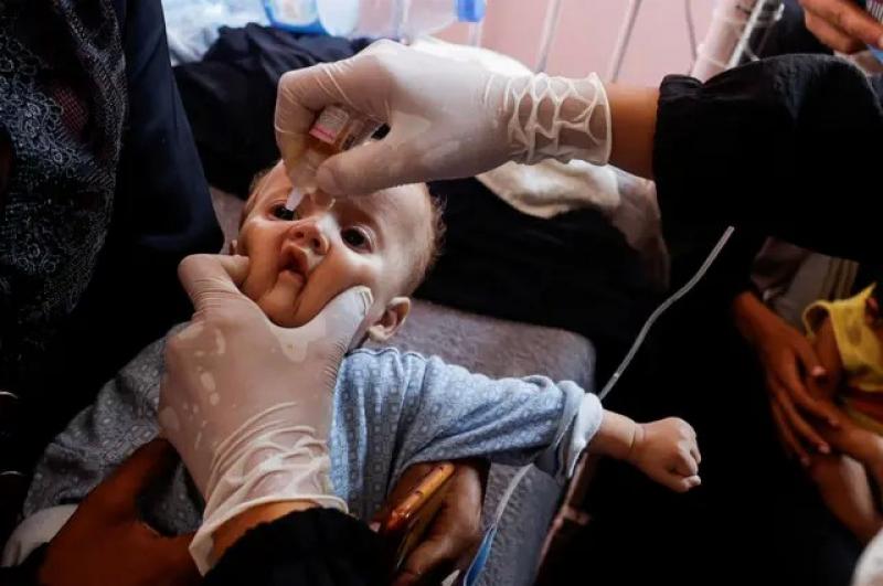 حملة التطعيم ضد شلل الأطفال تراقب انتشار الفيروس في غزة