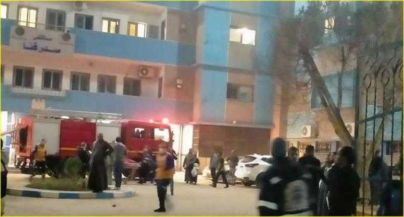 القبض على شاب أشعل النار داخل مستشفى الصدر فى قنا بعد وفاة والدته